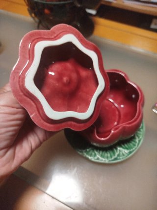 Azucarero Vintage Pimiento/Tomate Cerámica
