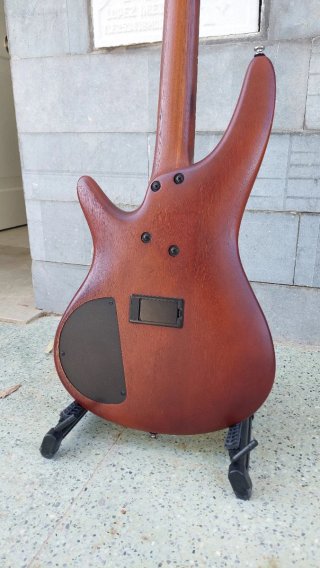 Bajo Ibanez SR500 BM Marrón Caoba, 2 bartolini MK1