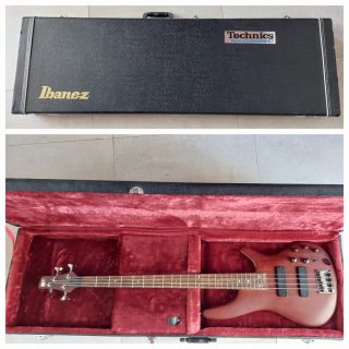 Bajo Ibanez SR500 BM Marrón Caoba, 2 bartolini MK1