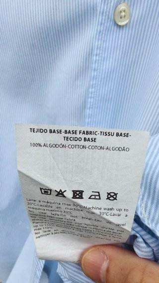 Camisa Scalpers Rayas Talla 38