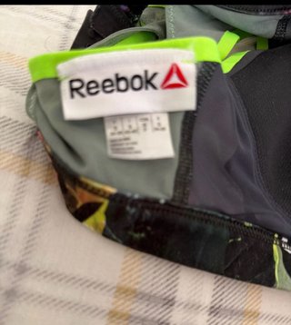 Sujetador deportivo Reebok multicolor