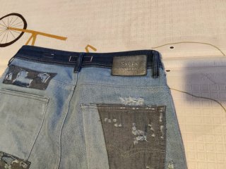Pantalones Salsa T28 Hombre Desgastados