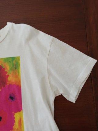 Camiseta Pull&Bear floral multicolor verano