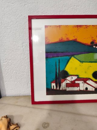 Lámina Roger Bonafe Paisaje