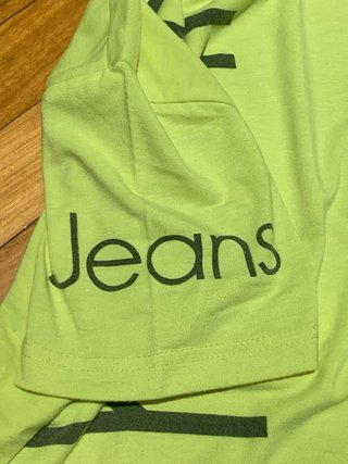 Camiseta Calvin Klein Jeans Flúor Talla M