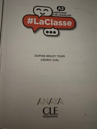 La classe Méthode français A 2