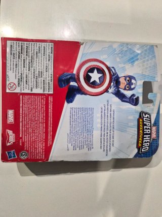 Figura Capitán América Marvel Super Hero Adventure