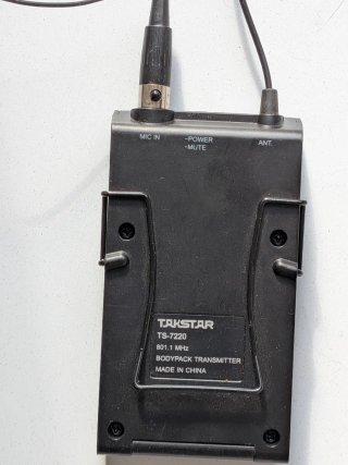 Takstar TS-7220 UHF Micrófono Inalámbrico