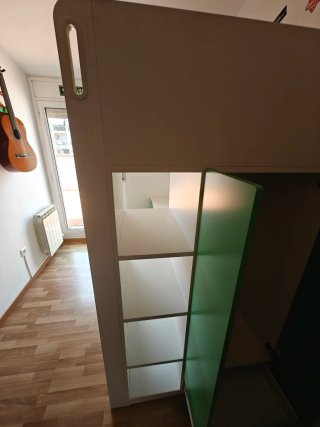 Litera SMÅSTAD Estruc llitera+escriptori+armari