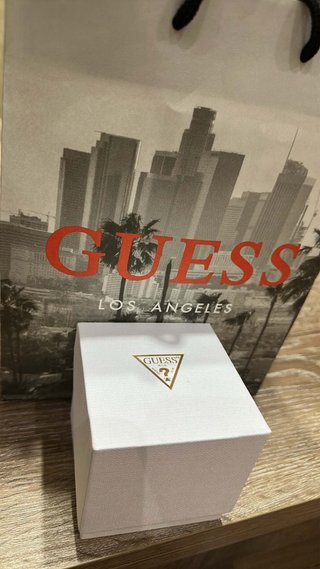 Orologio Guess Argento e Bianco Nuovo