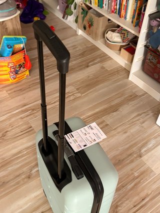 Maleta de cabina verde