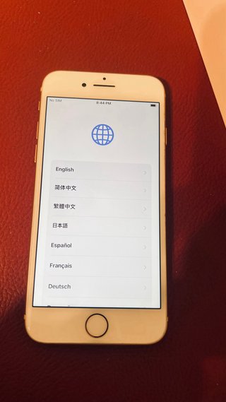iPhone 8 Rose Gold Batería nueva
