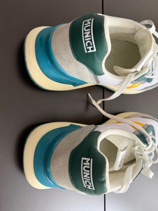 Zapatillas Munich Talla 47 Verde/Blanco