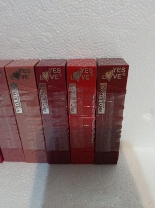 Lote 6 labiales YES LOVE Vinyl Effect