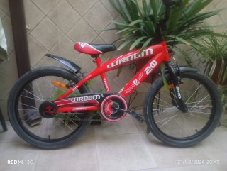 Bicicleta Wroom 20 Roja