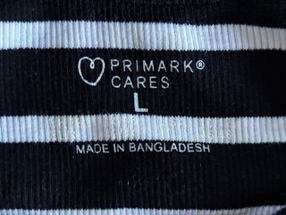 Camiseta sin mangas de rayas