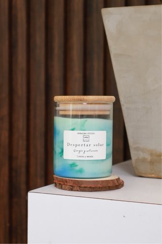 Velas aromáticas e intencionadas 150g cera de soja