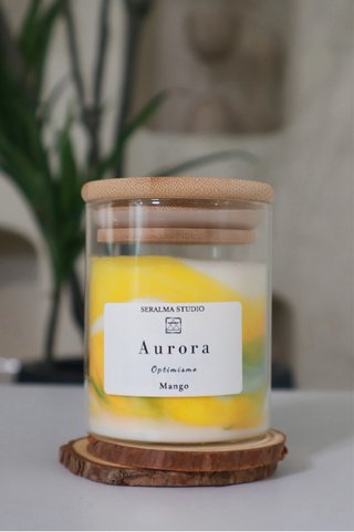 Velas aromáticas e intencionadas 150g cera de soja