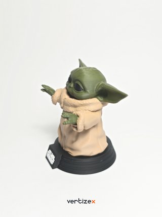 Baby Yoda Grogu Figura 3D Star Wars