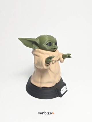 Baby Yoda Grogu Figura 3D Star Wars