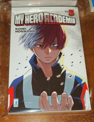 Manga - My Hero Academia - set con i primi 6 vol -