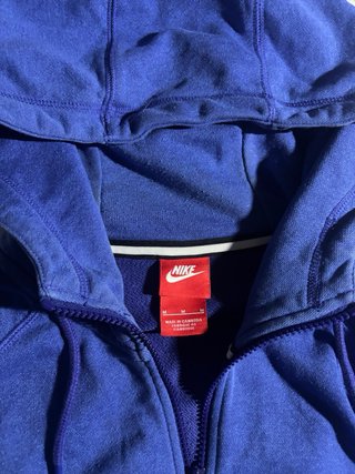 Chaqueta Nike Azul con Cremallera