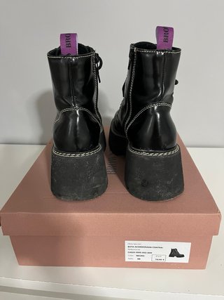 Botín Negro piel Talla 39