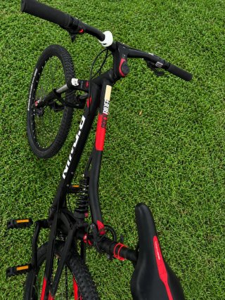 Bicicleta Btwin Montaña Doble Suspensión