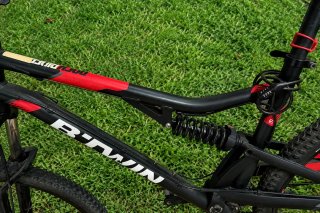 Bicicleta Btwin Montaña Doble Suspensión
