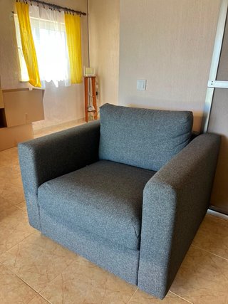 Sofá 3 plazas + 1 individual gris IKEA