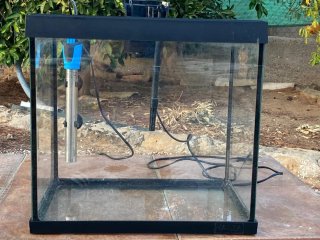 Pecera 30L con calentador y filtro
