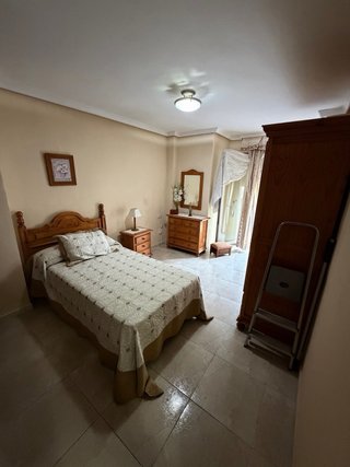 Mueble de salón completo madera oscura
