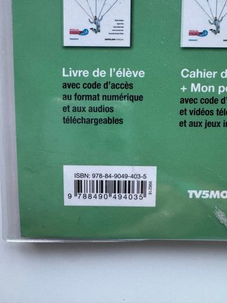 Club Parachute 4, francés Livre de ..