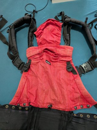 Mochila Portabebés Kibi 2-3 Meses a 20 Kg