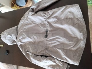 Parka Gina gris talla 44