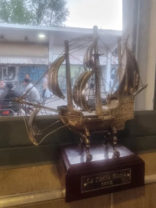 Maqueta Barco La Santa Maria 1492