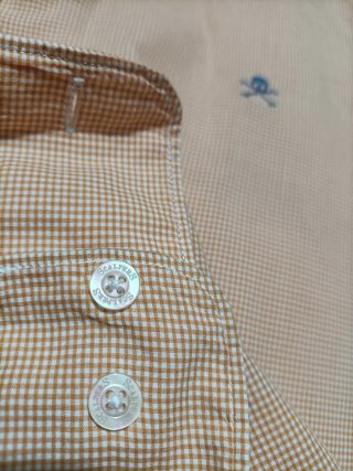 Camisa Scalpers Talla 43 Naranja