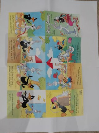 Cuento Poster Bugs Bunny y sus amigos