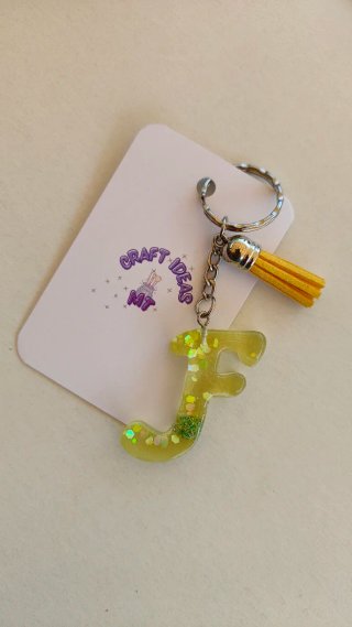 Llaveros en resina. 7€ la unidad