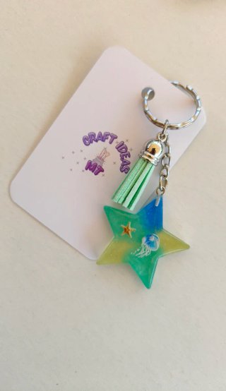 Llaveros en resina. 7€ la unidad