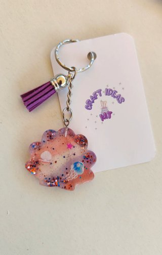 Llaveros en resina. 7€ la unidad