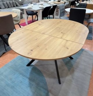 Mesa Comedor Redonda Extensible Madera