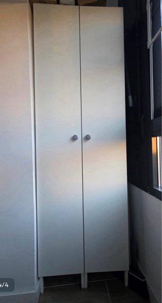 Armario Alto NYSJÖN Blanco 30x190 cm