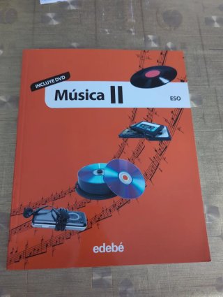 Libro Música II ESO Edebé Incluye DVD