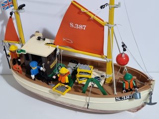 Playmobil 3551 Barco Pesca Pesquero Embarcacion