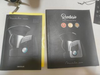 Robot Cocina Multifunción Cecotec Mambo +Recetario