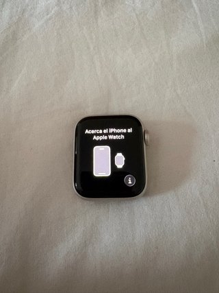 Apple Watch SE 40mm GPS Aluminio Blanco