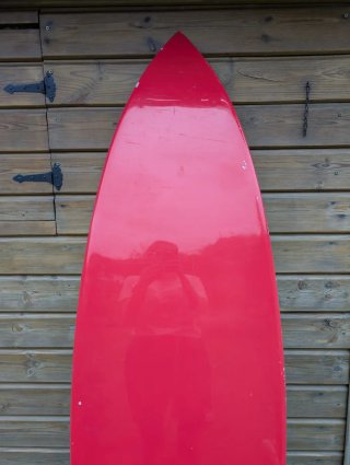 Tabla de surf Seafor roja