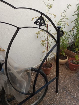 Cabezal cama forja 160cm