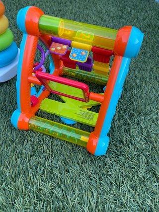 Lote Juguetes Fisher-Price: Pulpo y Aro
